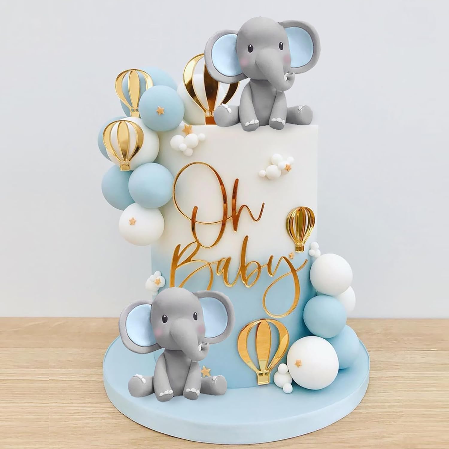 Baby Food Processor - Dekorasi Kue Gajah Puncak Kue Bayi