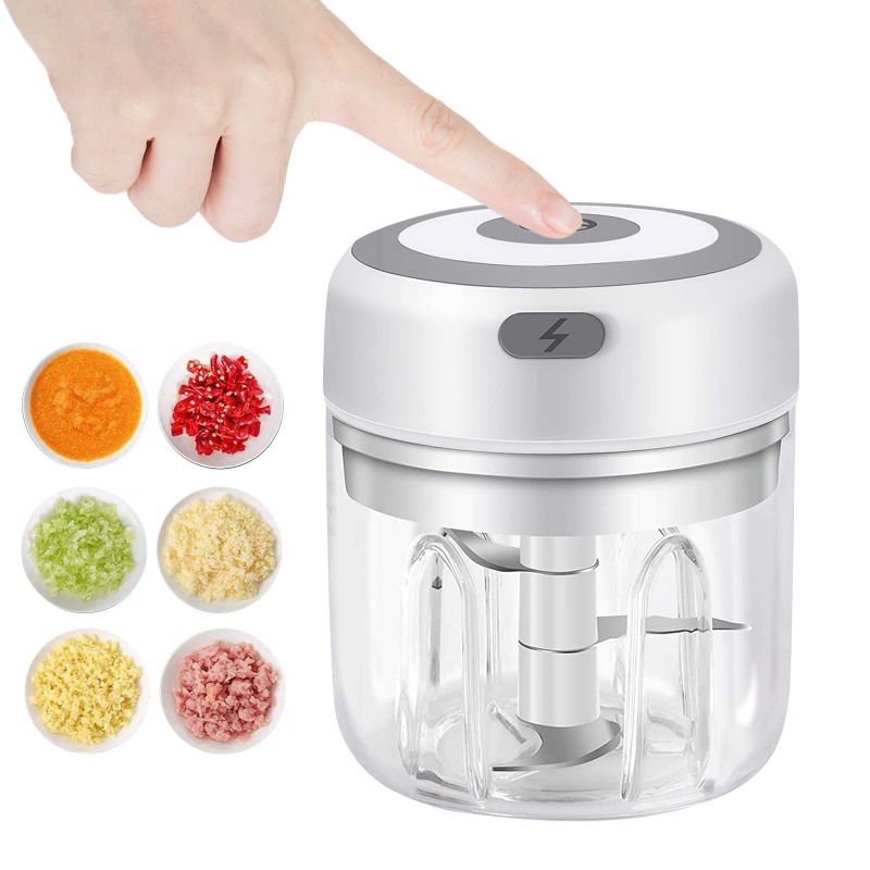 Baby Food Processor - Penggiling Bawang Putih Elektrik 250ML Penggiling