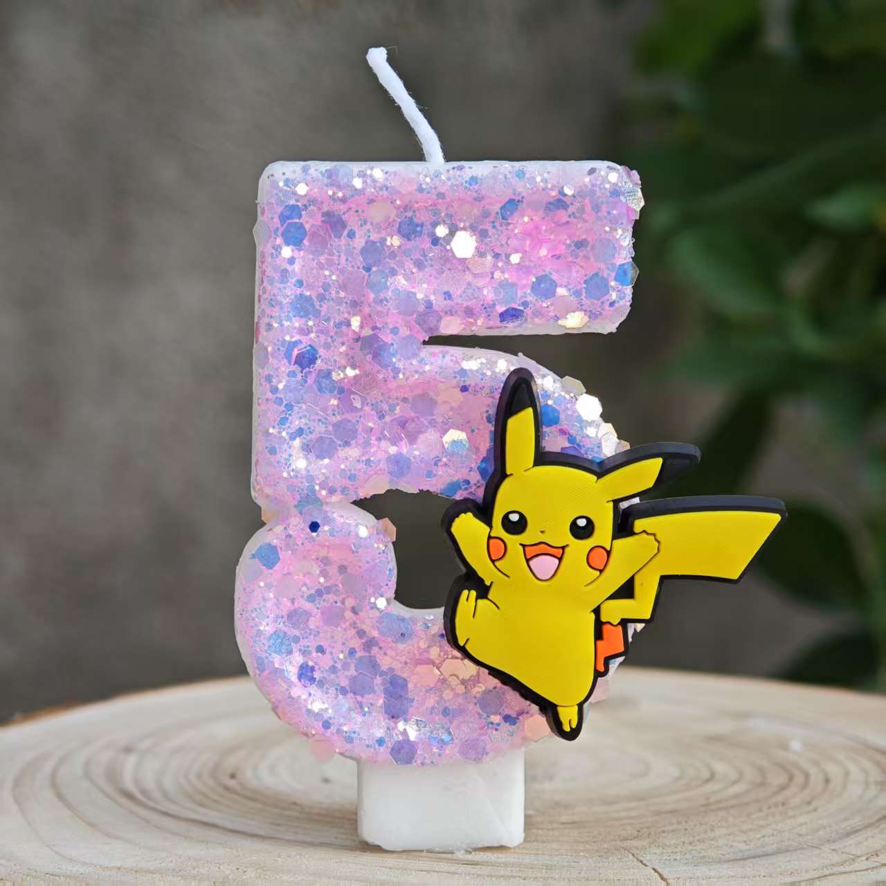 Baby Food Processor - Lilin Pokémon Pikachu Nomor 0-9 Tema