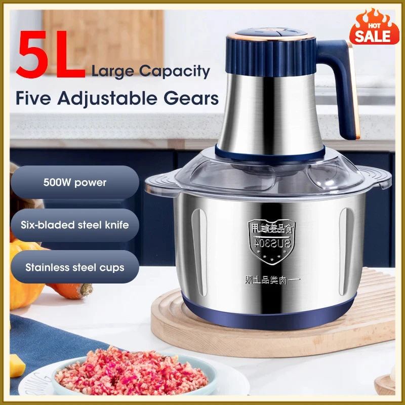 Penggiling Daging Elektrik 5L  - Baby Food Processor ulasan dan harga