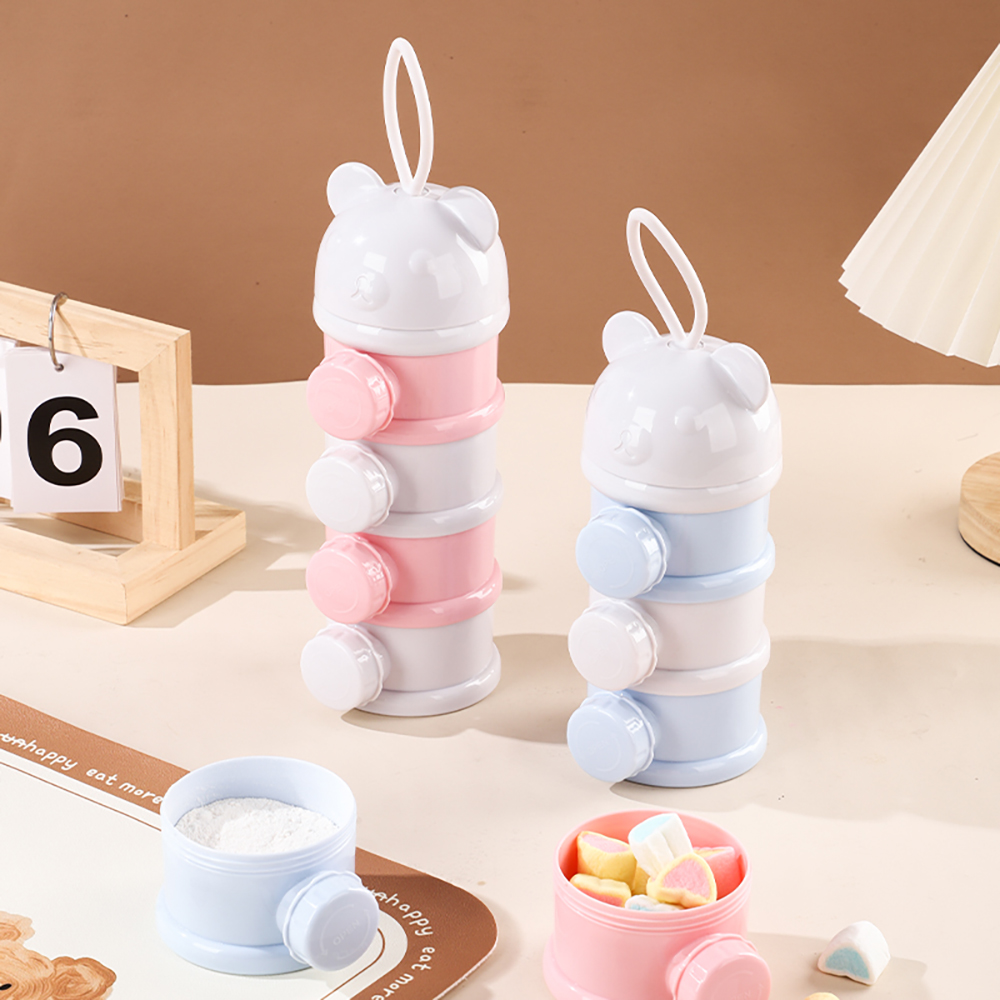 Kotak susu bubuk portabel, 4 l - Baby Food Lactogen ulasan dan harga