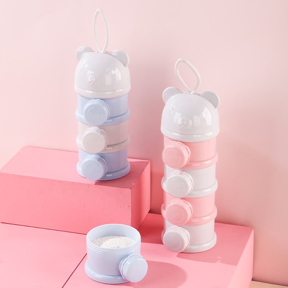 Kotak susu bubuk portabel, 4 l - Baby Food Lactogen ulasan dan harga
