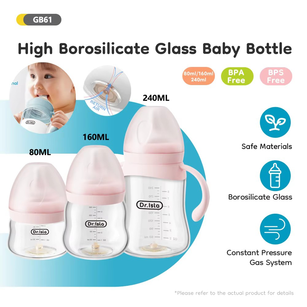 Botol Kaca Pemberian Makan Bay - Baby Food Glass Containers ulasan dan harga