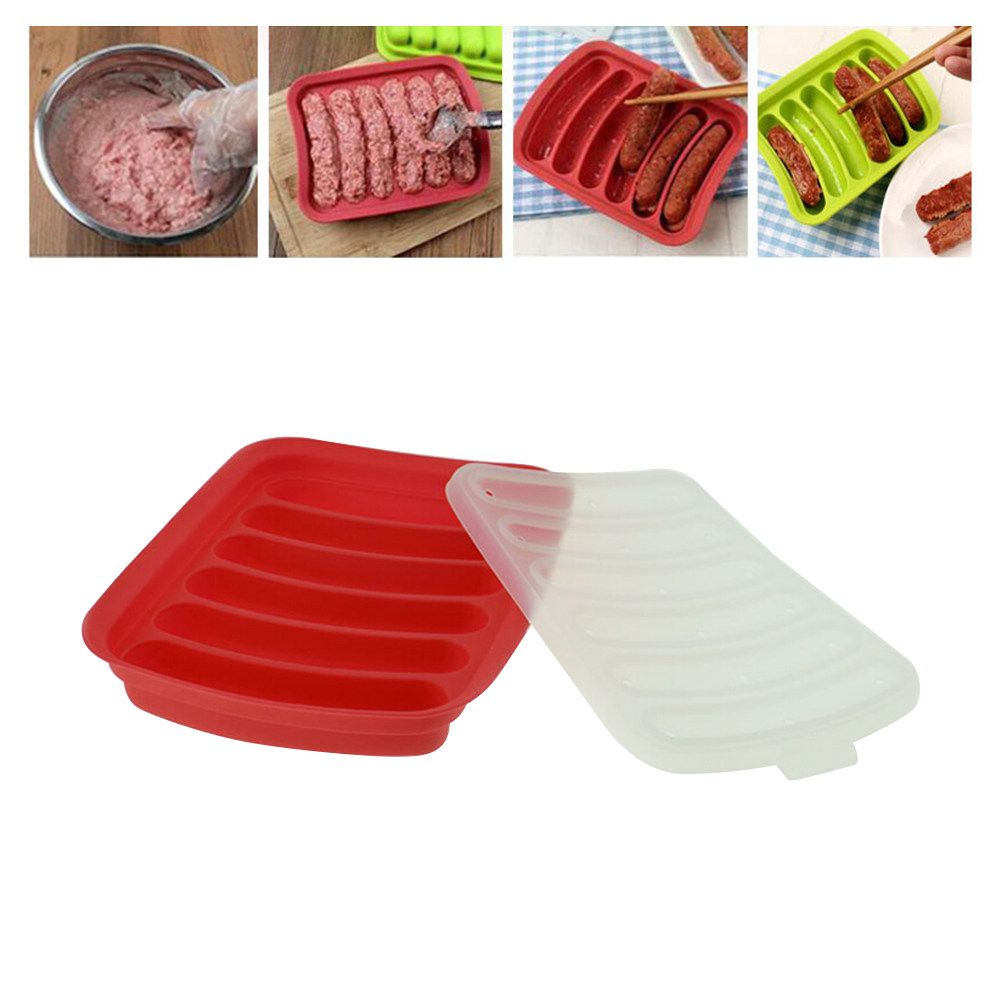 6 Cetakan Sosis Silikon Food G - Baby Food Homemade ulasan dan harga