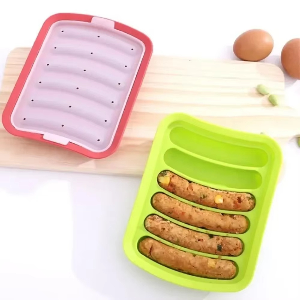 Cetakan Sosis Silikon Kelas DI - Baby Food Homemade ulasan dan harga