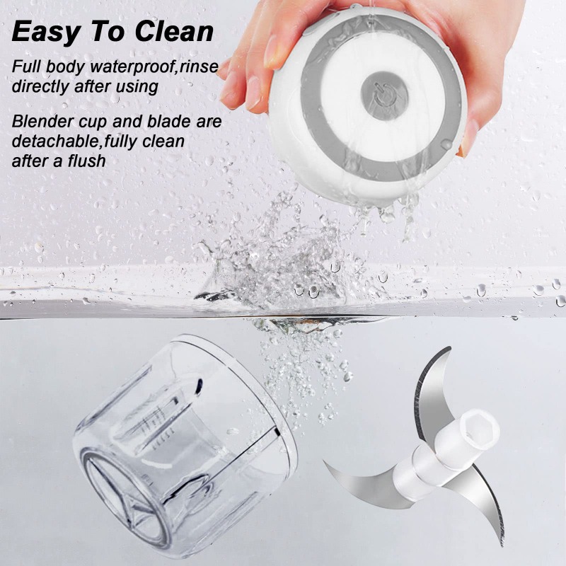 Penggiling Bawang Putih Elektr - Baby Food Processor ulasan dan harga