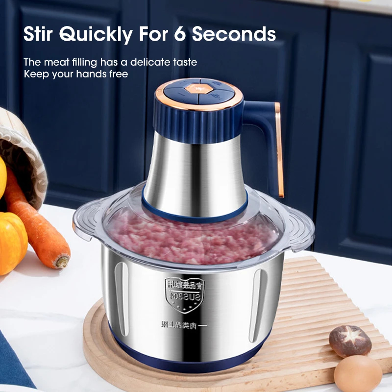 5L Mangkuk Baja Tahan Karat SU - Baby Food Processor ulasan dan harga