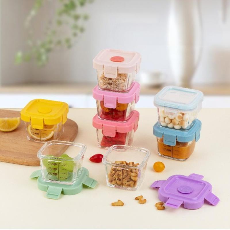 Dan Kotak Penyimpanan Tahan Pa - Baby Food Glass Containers ulasan dan harga