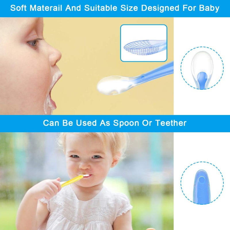 Sendok silikon bayi bebas BPA  - Baby Food Diet ulasan dan harga