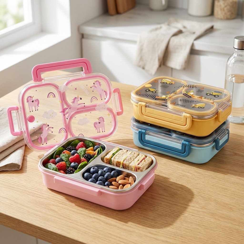 Kotak Makan Siang Anak Motif K - Baby Food Container ulasan dan harga